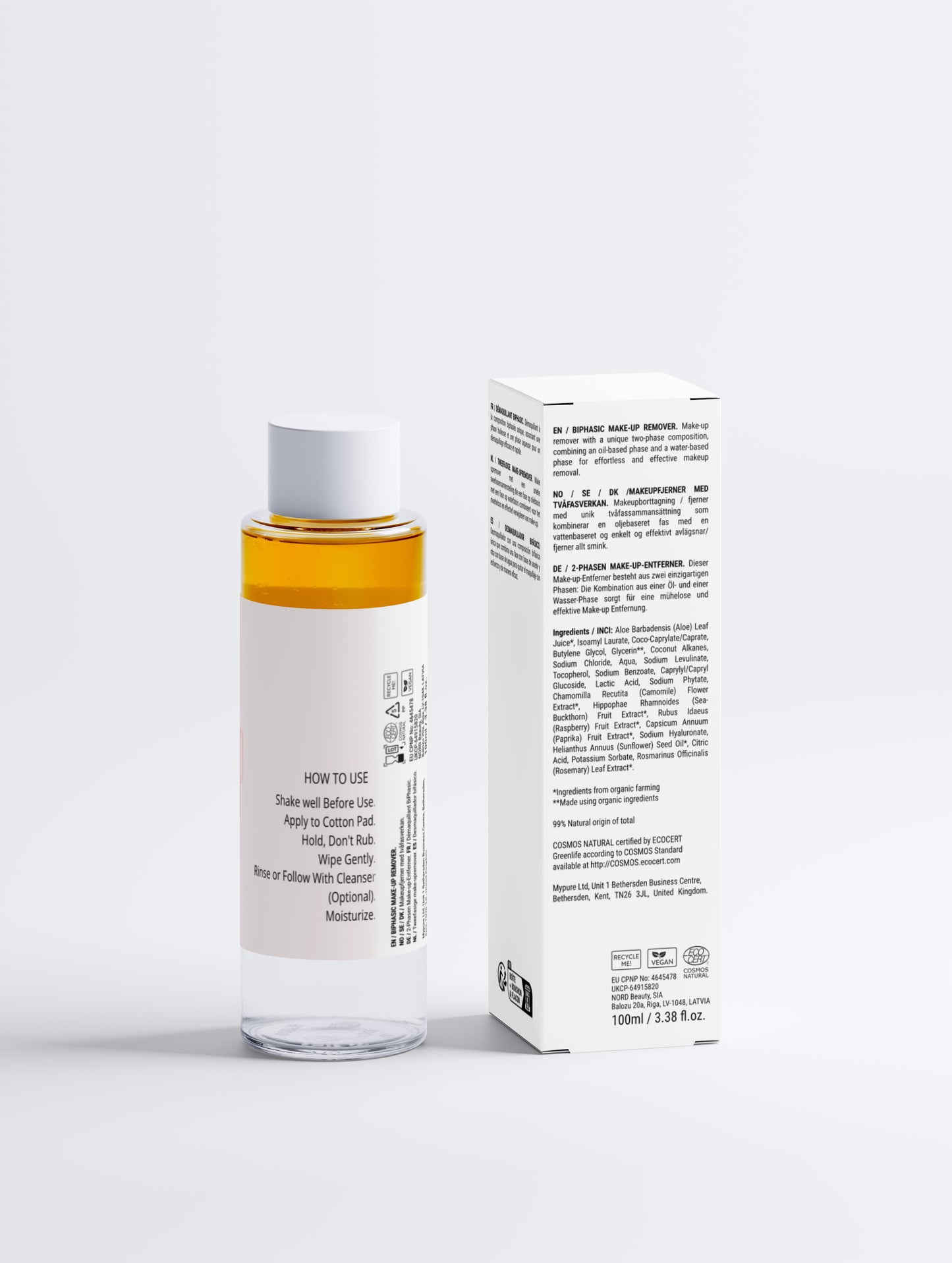 BiPhasic Make-Up Remover, Fragrance FREE