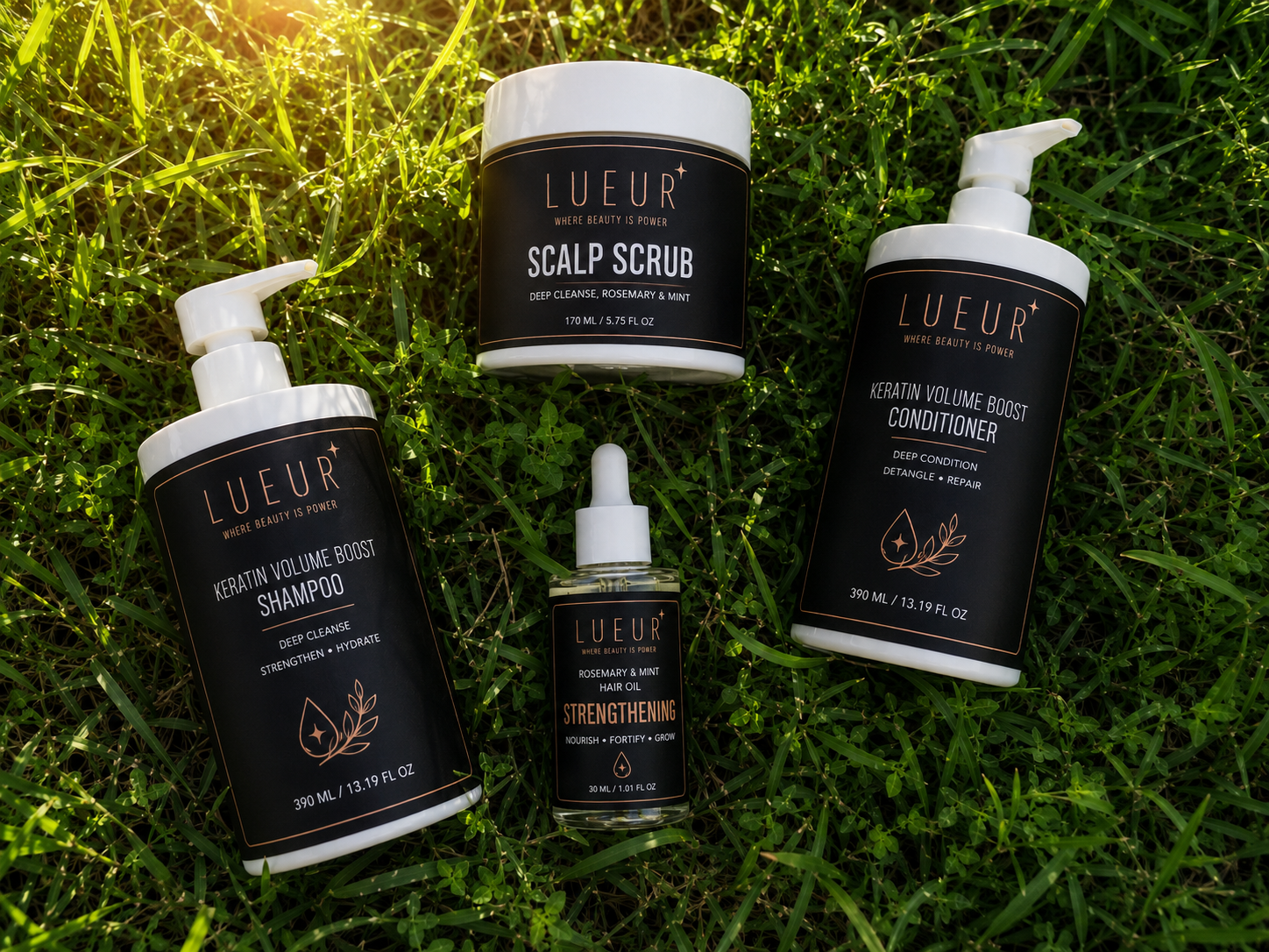 Hair Care Essentials Bundle