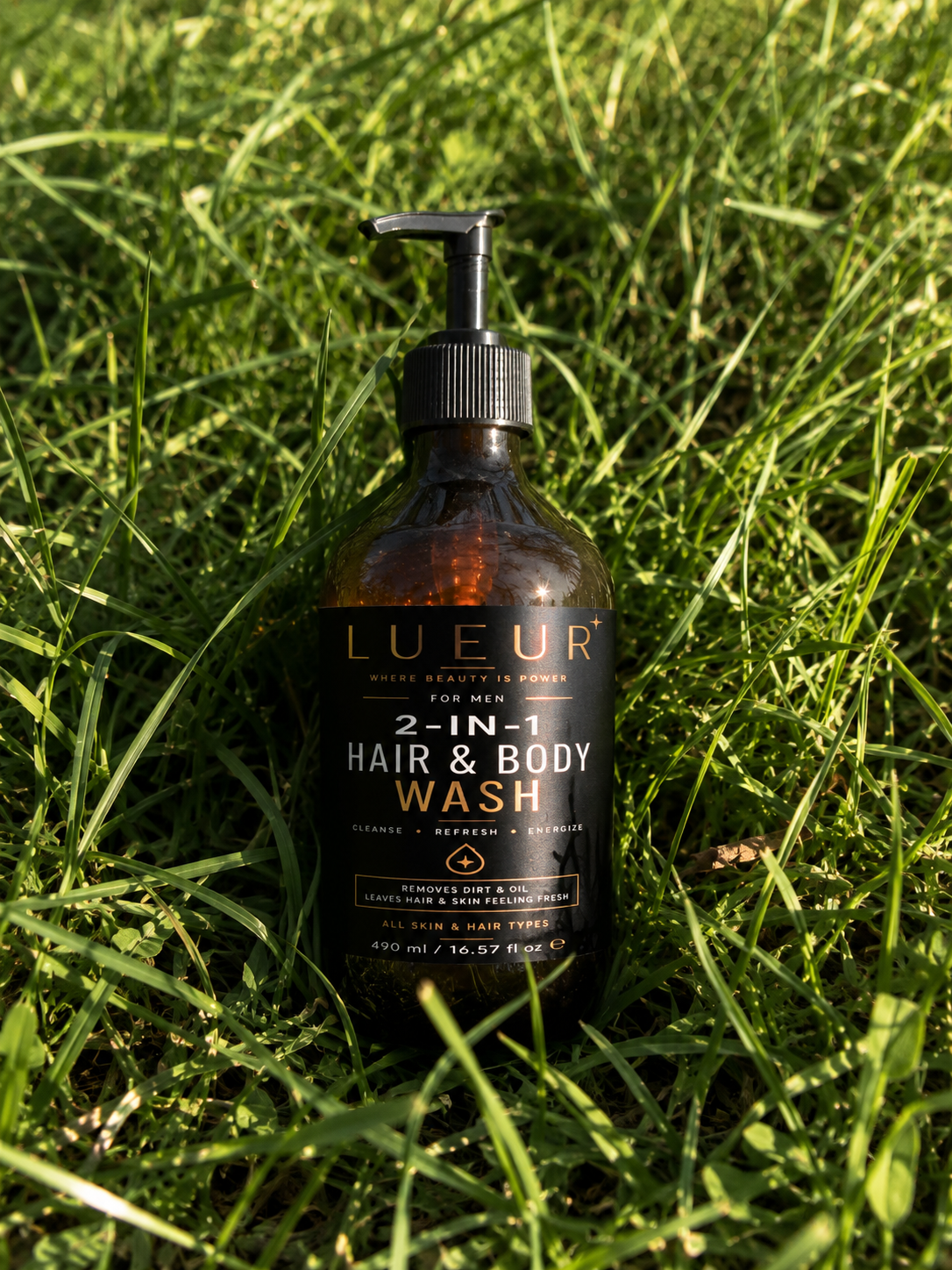 2 in 1 Hair & Body Wash For Men