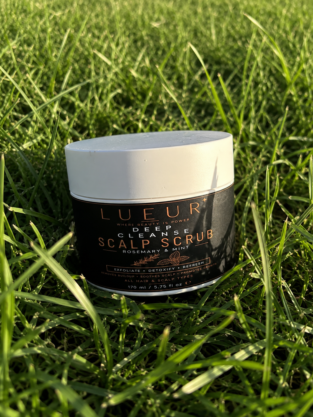 Deep Cleanse Scalp Scrub, Rosemary & Mint